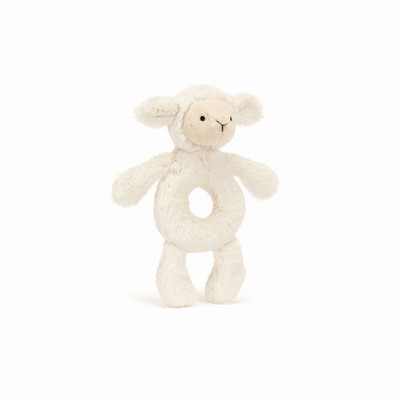 Jellycat Bashful Cordero Ring Ratatle | MGXZ-84391